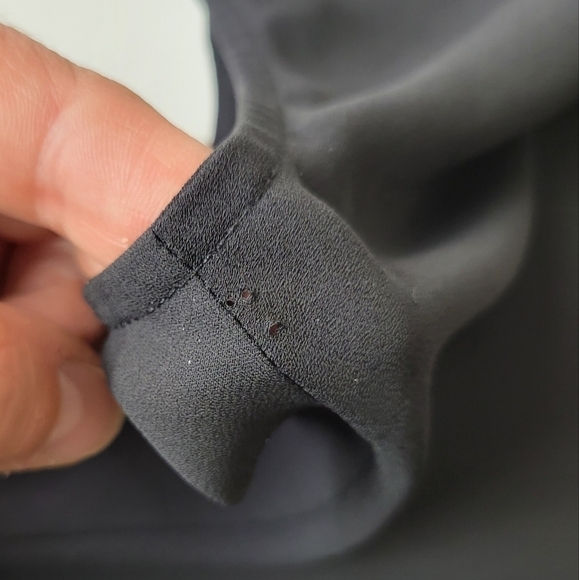 ARITZIA Wilfred Slip Mini Dress Vneck Black XS - Picture 8 of 11